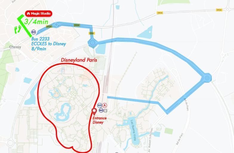 Apartment Magic - Disneyland Paris Shopping Village 9 Minutes *